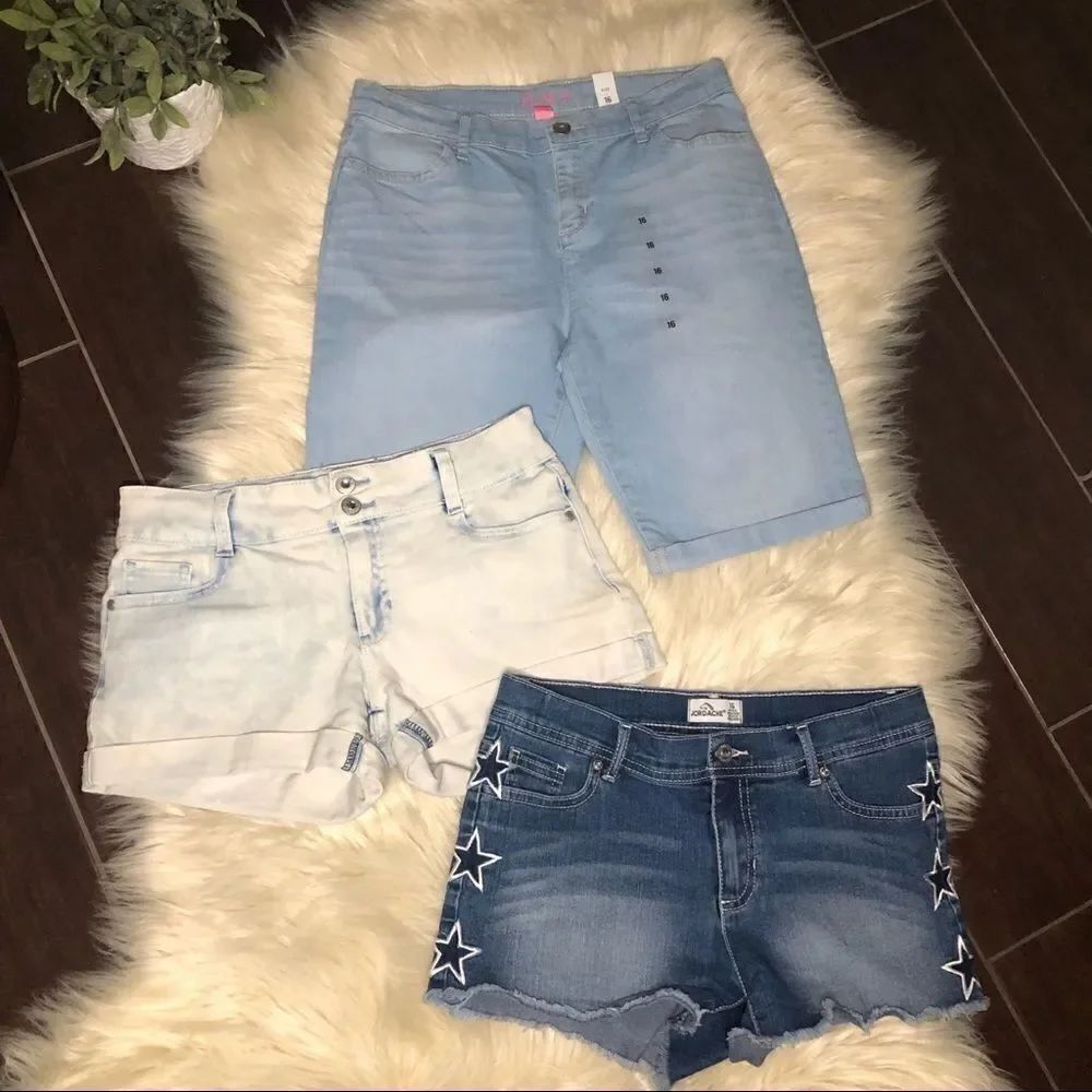 Girls short size 16 bundle of 3